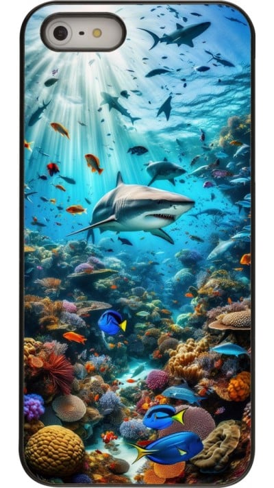iPhone 5/5s / SE (2016) Case Hülle - Bora Bora Meer und Wunder