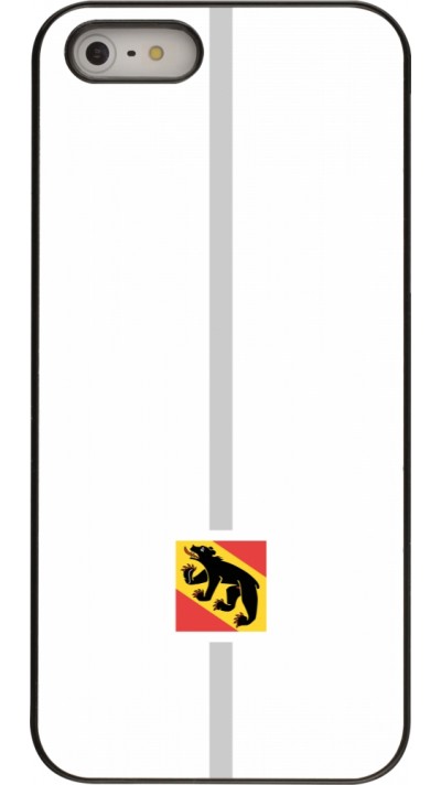 Coque iPhone 5/5s / SE (2016) - Canton BE blanc