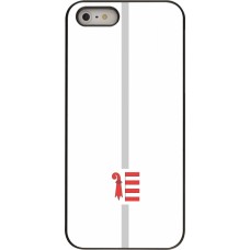 Coque iPhone 5/5s / SE (2016) - Canton JU blanc