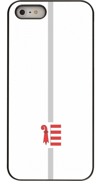 Coque iPhone 5/5s / SE (2016) - Canton JU blanc