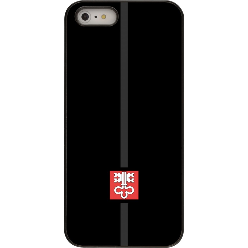 Coque iPhone 5/5s / SE (2016) - Canton NW noir