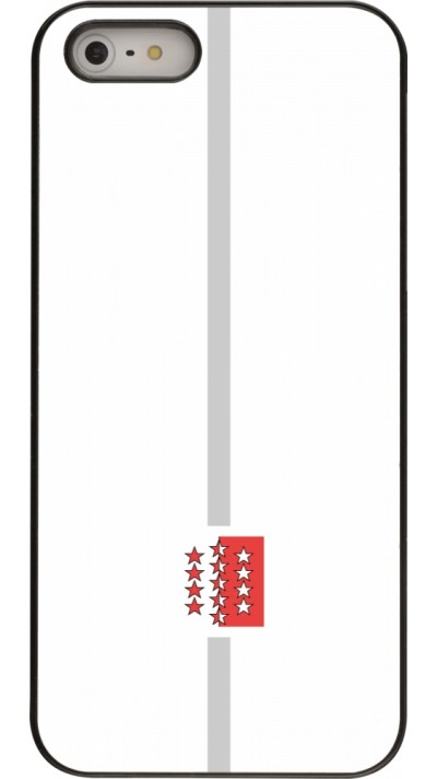 Coque iPhone 5/5s / SE (2016) - Canton VS blanc