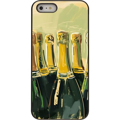 Coque iPhone 5/5s / SE (2016) - Champagne peinture