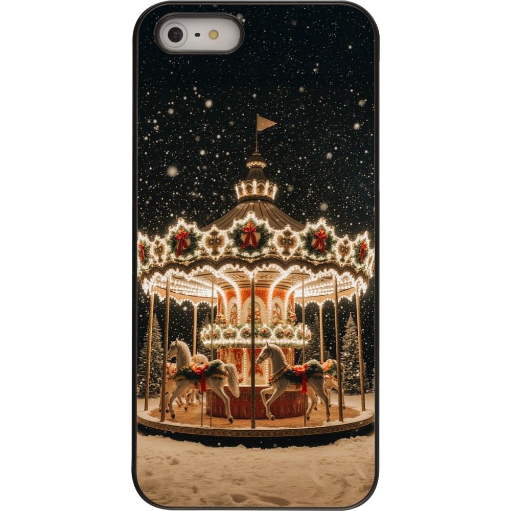 Coque iPhone 5/5s / SE (2016) - Christmas 25 Carousel