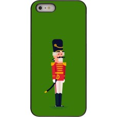 Coque iPhone 5/5s / SE (2016) - Christmas 25 Nutcracker Green