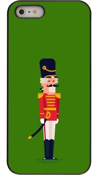 Coque iPhone 5/5s / SE (2016) - Christmas 25 Nutcracker Green
