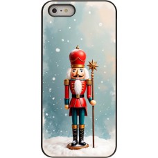 Coque iPhone 5/5s / SE (2016) - Christmas 25 Nutcracker Snow