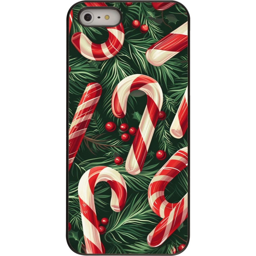 Coque iPhone 5/5s / SE (2016) - Christmas 25 Xmas Stick