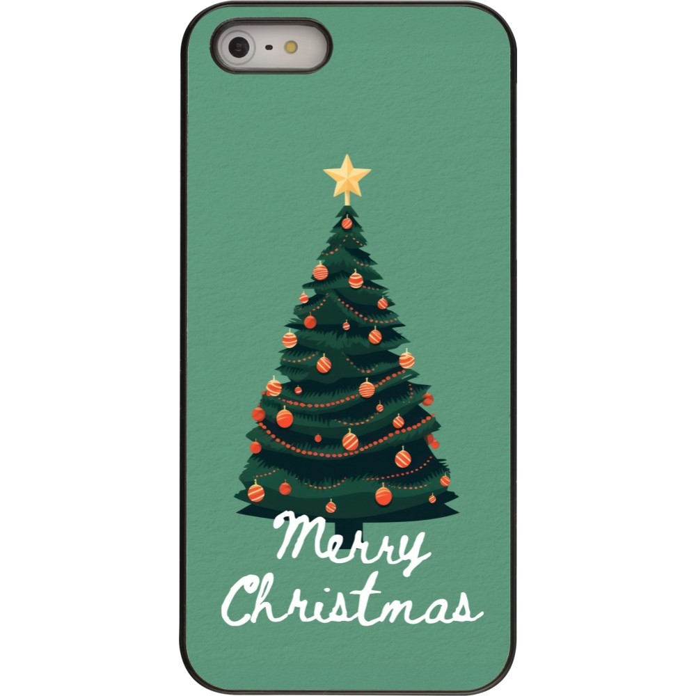 iPhone 5/5s / SE (2016) Case Hülle - Christmas 25 Xmas Tree