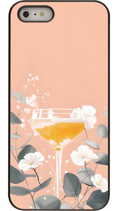 iPhone 5/5s / SE (2016) Case Hülle - Cocktail Flowers