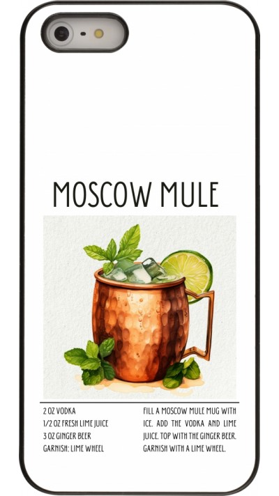 Coque iPhone 5/5s / SE (2016) - Cocktail recette Moscow Mule