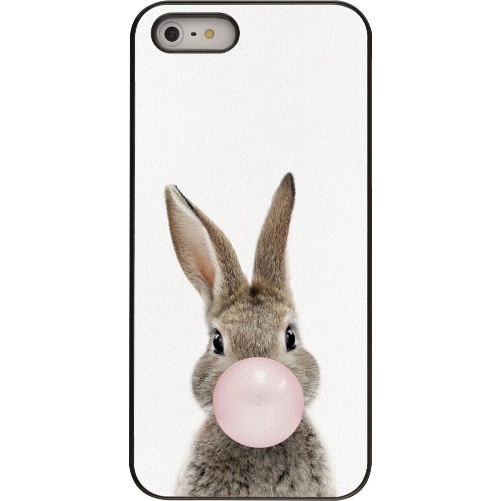 iPhone 5/5s / SE (2016) Case Hülle - Easter 2023 bubble gum bunny
