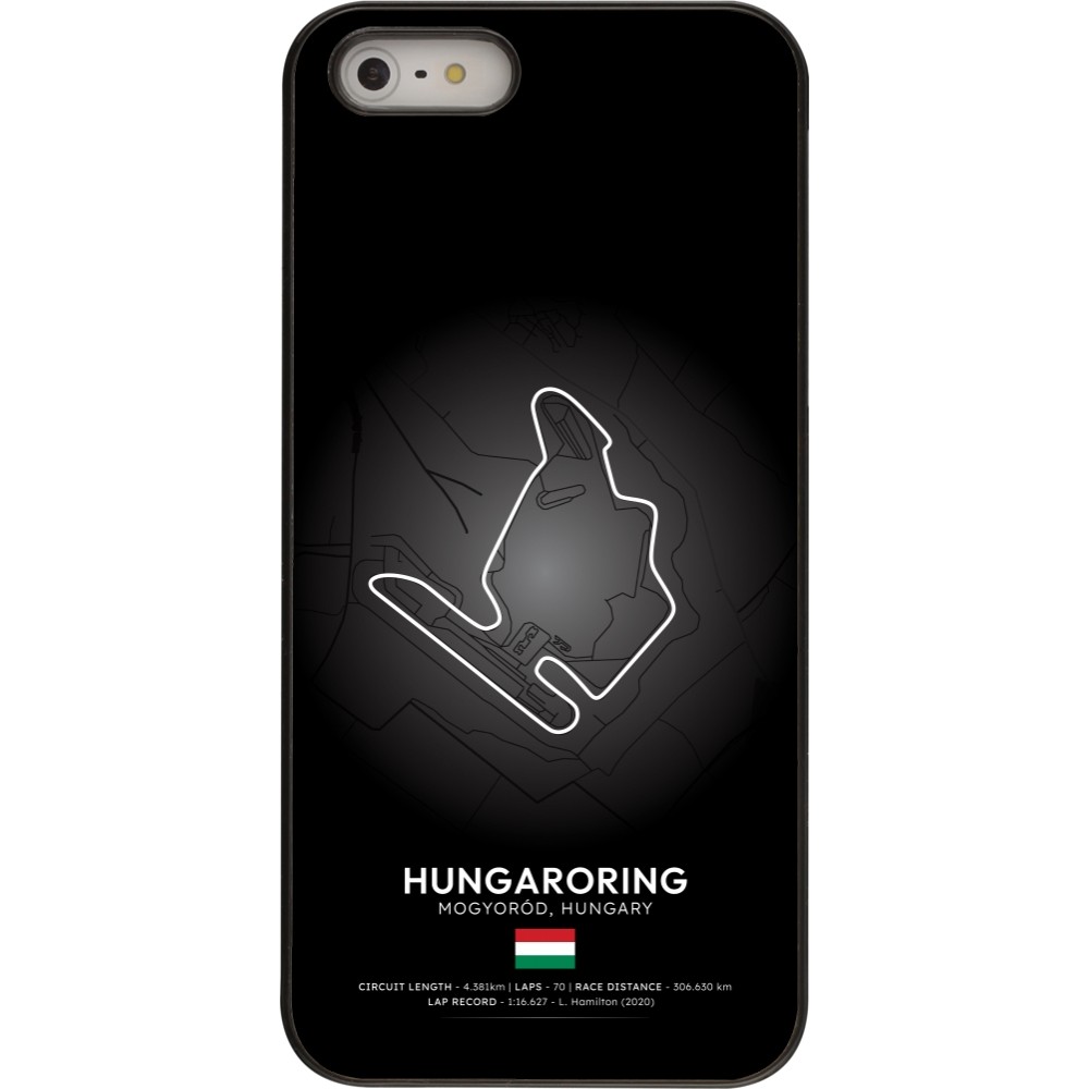 iPhone 5/5s / SE (2016) Case Hülle - F1 Track 2025 Hungary