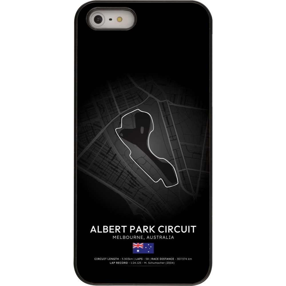 iPhone 5/5s / SE (2016) Case Hülle - F1 Track 2025 Melbourne