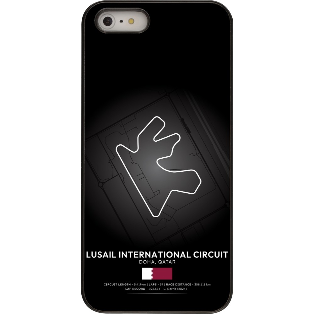 iPhone 5/5s / SE (2016) Case Hülle - F1 Track 2025 Qatar