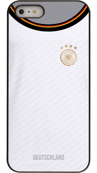 Coque iPhone 5/5s / SE (2016) - Maillot de football Allemagne 2022 personnalisable