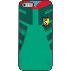 Coque iPhone 5/5s / SE (2016) - Maillot de football Cameroun 2022 personnalisable