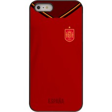 iPhone 5/5s / SE (2016) Case Hülle - Spanien 2022 personalisierbares Fußballtrikot