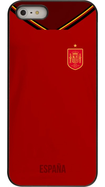 iPhone 5/5s / SE (2016) Case Hülle - Spanien 2022 personalisierbares Fußballtrikot