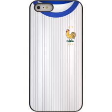 iPhone 5/5s / SE (2016) Case Hülle - Frankreich Away personalisierbares Fussballtrikot