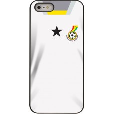 Coque iPhone 5/5s / SE (2016) - Maillot de football Ghana 2022 personnalisable