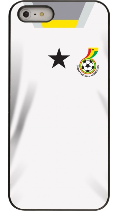 iPhone 5/5s / SE (2016) Case Hülle - Ghana 2022 personalisierbares Fussballtrikot