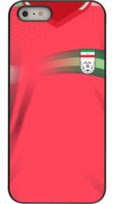 iPhone 5/5s / SE (2016) Case Hülle - Iran 2022 personalisierbares Fussballtrikot