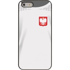 iPhone 5/5s / SE (2016) Case Hülle - Polen 2022 personalisierbares Fussballtrikot