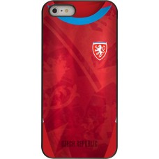 iPhone 5/5s / SE (2016) Case Hülle - Tschechische Republik personalisierbares Fussballtrikot