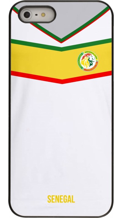 Coque iPhone 5/5s / SE (2016) - Maillot de football Senegal 2022 personnalisable
