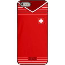 Coque iPhone 5/5s / SE (2016) - Football shirt Switzerland 2022