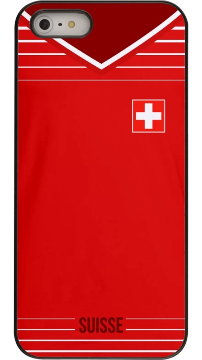 Coque iPhone 5/5s / SE (2016) - Football shirt Switzerland 2022