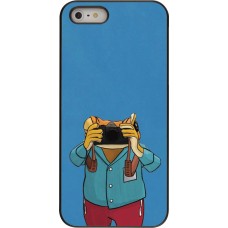 Coque iPhone 5/5s / SE (2016) - Frog with camera DTMF