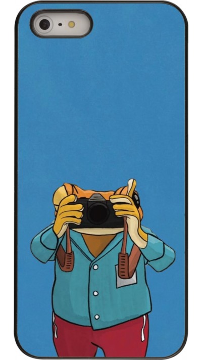 Coque iPhone 5/5s / SE (2016) - Frog with camera DTMF