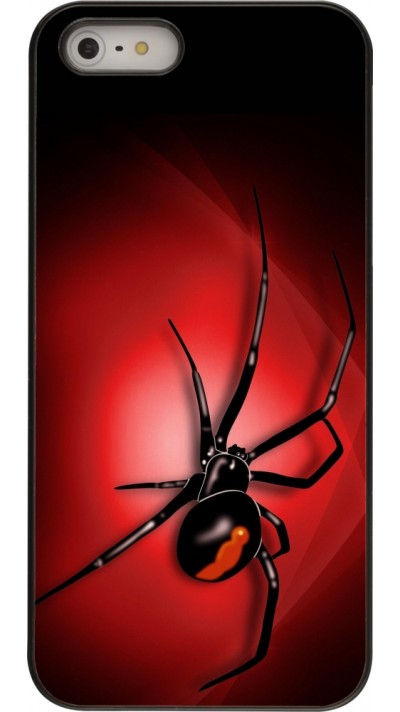 Coque iPhone 5/5s / SE (2016) - Halloween 2023 spider black widow
