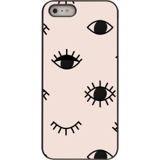 iPhone 5/5s / SE (2016) Case Hülle - Halloween 2023 I see you