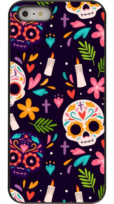 Coque iPhone 5/5s / SE (2016) - Halloween 2023 mexican style