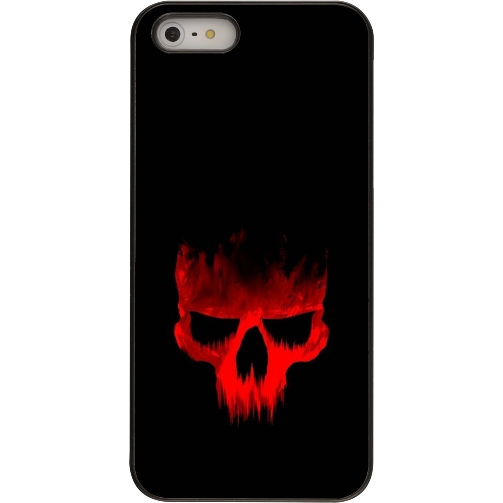 iPhone 5/5s / SE (2016) Case Hülle - Halloween 2023 scary skull