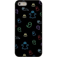 iPhone 5/5s / SE (2016) Case Hülle - Halloween 2024 colorful ghosts