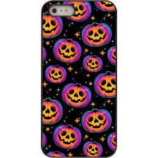 iPhone 5/5s / SE (2016) Case Hülle - Halloween 2024 rainbow pumpkins