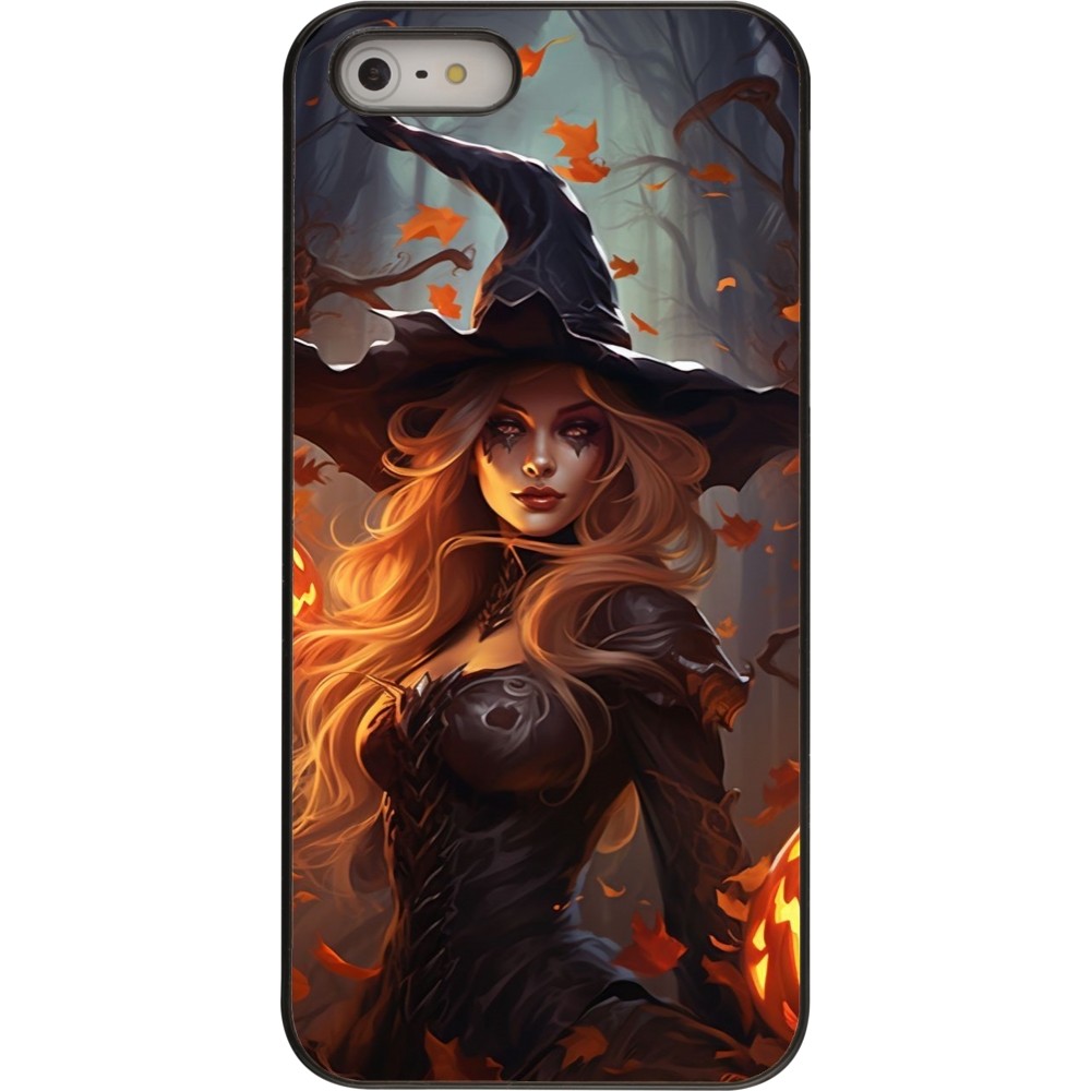 iPhone 5/5s / SE (2016) Case Hülle - Halloween 2024 sexy witch