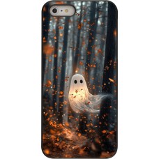 iPhone 5/5s / SE (2016) Case Hülle - Halloween 2025 Ghost in the forest