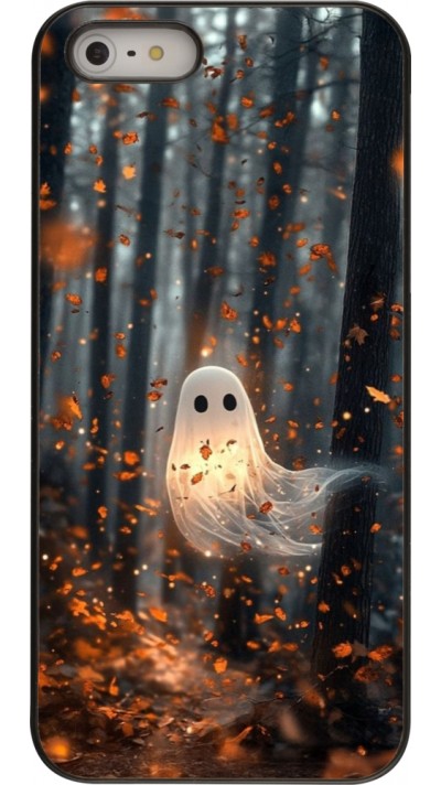 iPhone 5/5s / SE (2016) Case Hülle - Halloween 2025 Ghost in the forest