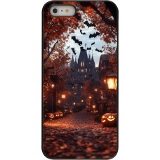 Coque iPhone 5/5s / SE (2016) - Halloween 2025 Haunted house