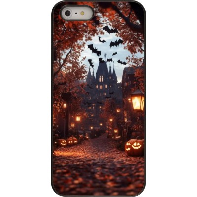 Coque iPhone 5/5s / SE (2016) - Halloween 2025 Haunted house