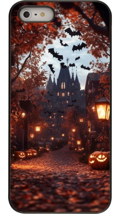 iPhone 5/5s / SE (2016) Case Hülle - Halloween 2025 Haunted house