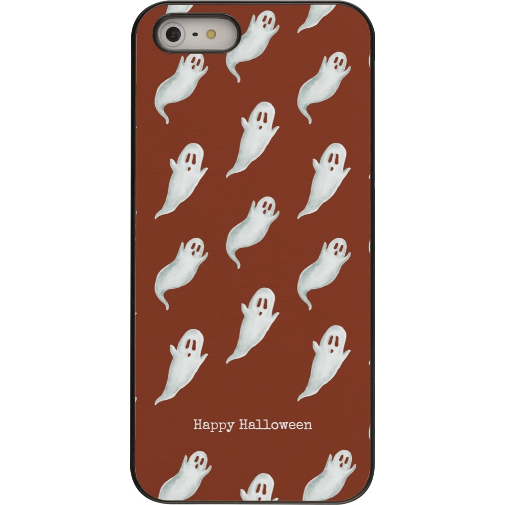 iPhone 5/5s / SE (2016) Case Hülle - Halloween 2025 Pattern of ghosts