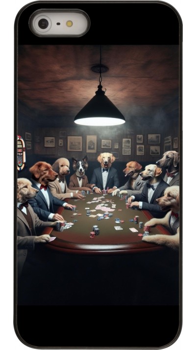 Coque iPhone 5/5s / SE (2016) - Les pokerdogs