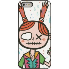 Coque iPhone 5/5s / SE (2016) - Little Girl Sketch