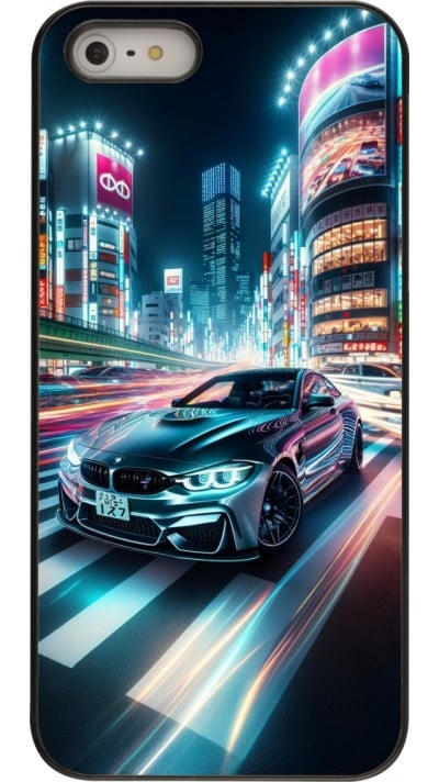 iPhone 5/5s / SE (2016) Case Hülle - BMW M4 Tokio Nacht